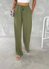 Ayrobin Oversize Kadın Pantalon - Mint Yeşili