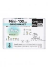 Bio Natural Bebek Bezi Gross Paket 2 Beden 3-6 Kg 100 Adet