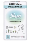 Bio Natural Premium Plus Mega Gece Ped 30 Adet