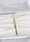 CM 14K Gold Renk Geometrik Model Kadın Bileklik