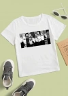 Çocuk Unisex Baskılı T-Shirt - Beyaz