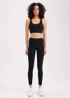DefactoFit Siyah Yüksek Bel Toparlayıcı Beli Saran Sporcu Tayt B0920AX24SP
