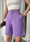 Düğmeli şort mdl24326