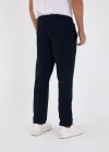 Erkek Üç İplik Basic Eşofman Boru Paça İpli Pantolon - Lacivert