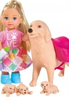 Evi Köpeği ve 3 Yavrusu SMB-105733072