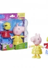 F8859 Peppa Pig ve Ailesi Kıyafetli Figür Seti +3 yaş