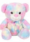 Gökkuşağı Renkli Peluş Ayı 45 cm