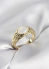 Gold Renk Vintage Model Kadın Yüzük