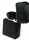 Handmade El Yapımı Hakiki Deri Zippo Modeli Çakmak - AG02001 - Antrasit