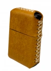 Handmade El Yapımı Hakiki Deri Zippo Modeli Çakmak - AG02001 - Camel
