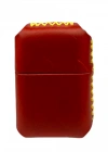 Handmade El Yapımı Hakiki Deri Zippo Modeli Çakmak - AG02001 - Kırmızı