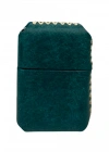 Handmade El Yapımı Hakiki Deri Zippo Modeli Çakmak - AG02001 - Petrol Yeşili