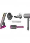 HUA-1019 Sesli ve Işıklı 2IN1 Lüks Saç Şekillendirici Set -Vardem Oyuncak