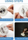 Işıklı Yapışkanlı Bardak Altı Aparatı Ledli 3 Fonksiyonlu 6 cm Çap NessiWorld