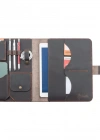 İsme Özel Çıtçıtlı Fonksiyonlu iPad Organizer - 10,9 (İnç) - %100 Crazy Deri - ET01004 - Kahverengi
