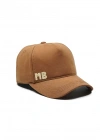 İsme Özel Gabardin Kep Şapka - AB01005 - Camel