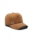 İsme Özel Gabardin Kep Şapka - AB01005 - Camel