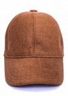 İsme Özel Kışlık Kaşe Beyzbol Kep Erkek Şapka - AB01003 - Koyu Kahverengi