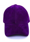 İsme Özel Kışlık Kaşe Beyzbol Kep Erkek Şapka - AB01003 - Mor