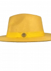İsme Özel Panama Fötr Şapka - AB01004 - Sarı