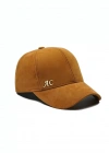 İsme Özel Süet Kep Şapka - AB01013 - Camel