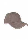 İsme Özel Yıkamalı Kep Şapka - AB01010 - Kül Rengi