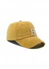 İsme Özel Yıkamalı Kep Şapka - AB01010 - Sarı