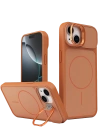 Joko Apple iPhone 14 Pale Magsafe Standlı Kapak - Turuncu