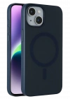 Joko Apple iPhone 14 Tuna PC Slim Magsafe Kapak - Lacivert