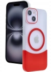 Joko Apple iPhone 15 Velar Magsafe Kapak - Kırmızı