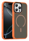 Joko Apple iPhone 16 Pro Max Megane Magsafe Kapak - Turuncu