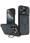 Joko Apple iPhone 16 Pro Max Pale Magsafe Standlı Kapak - Siyah