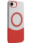 Joko Apple iPhone 16E Velar Magsafe Kapak - Kırmızı