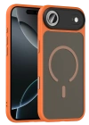 Joko Apple iPhone 17 Air Megane Magsafe Kapak - Turuncu