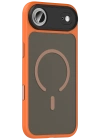 Joko Apple iPhone 17 Air Megane Magsafe Kapak - Turuncu