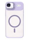 Joko Apple iPhone 17 Air Remim Lensli Magsafe Standlı Kapak - Lila