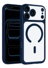 Joko Apple iPhone 17 Pro Chrome Magsafe Kapak - Lacivert
