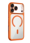 Joko Apple iPhone 17 Pro Max Chrome Magsafe Kapak - Turuncu