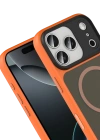 Joko Apple iPhone 17 Pro Max Megane Magsafe Kapak - Turuncu