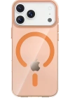 Joko Apple iPhone 17 Pro Max PC Blank Magsafe Kapak - Turuncu
