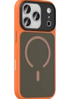 Joko Apple iPhone 17 Pro Megane Magsafe Kapak - Turuncu