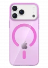 Joko Apple iPhone 17 Pro PC Blank Magsafe Kapak - Pembe