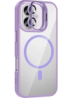Joko Apple iPhone 17 Remim Lensli Magsafe Standlı Kapak - Lila