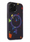 Joko iPhone 14 Pro Colorful Magsafe Kapak - Derin Mor
