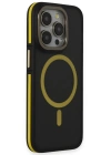 Joko iPhone 14 Pro Kılıf Rocky Magsafe Kapak - Siyah-Sarı