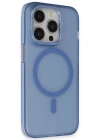 Joko iPhone 14 Pro Max Frost Standlı Magsafe Kapak - Sierra Blue