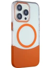 Joko iPhone 14 Pro Max PC Suit Magsafe Kapak - Turuncu
