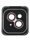Joko iPhone 14 PVD Metal Kamera Lens - Pembe