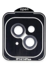 Joko iPhone 14 PVD Metal Kamera Lens - Siyah