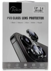 Joko iPhone 14 PVD Metal Kamera Lens - Turuncu